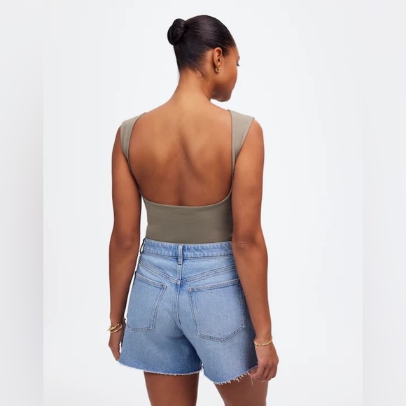 NWT Madewell The Curvy Perfect Vintage Mid-Length Jean Short Size 24 - Picture 8 of 8